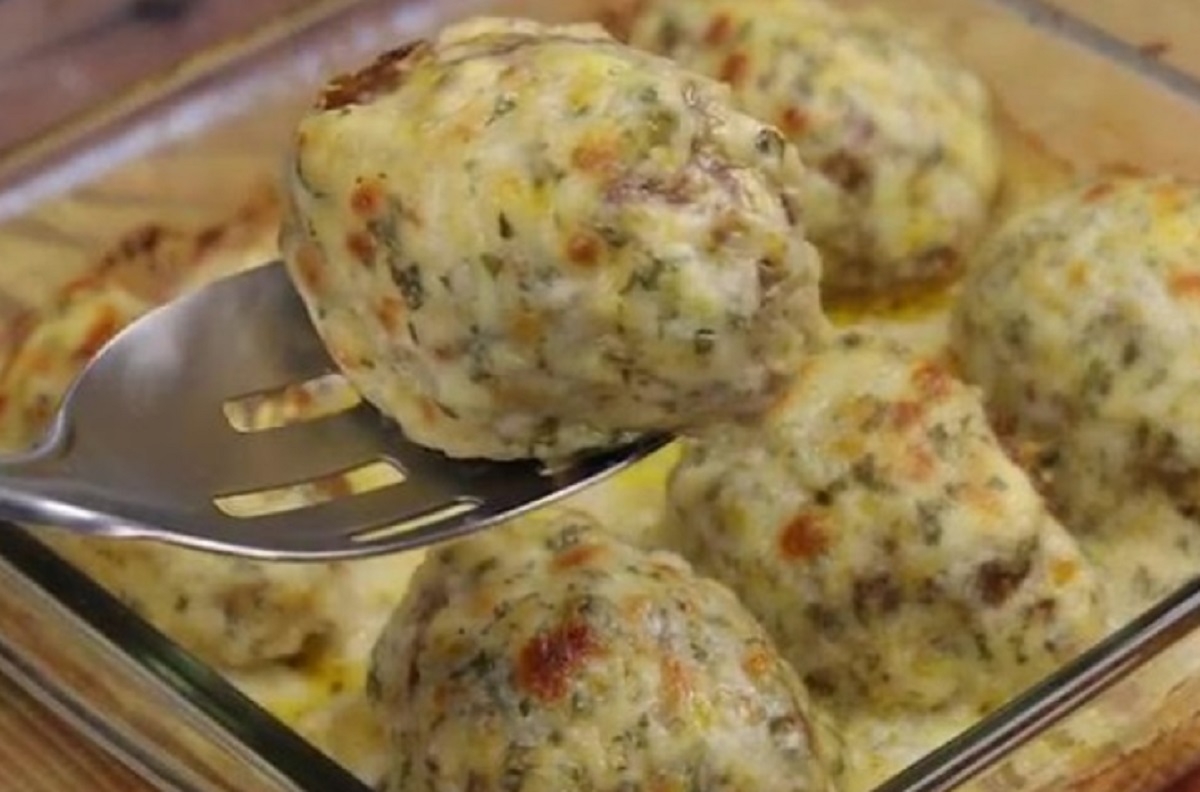 Recette: Boulette de viande au chou et sa sauce.