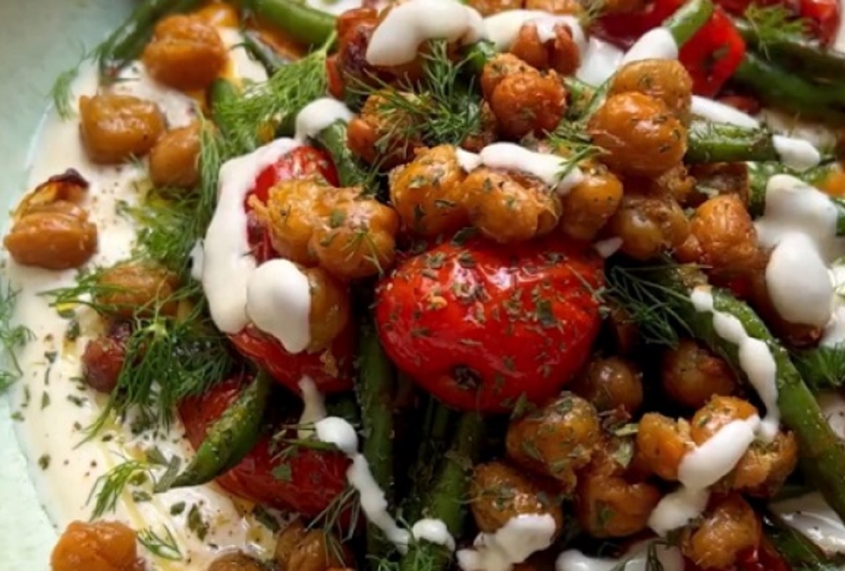 Recette: Salade de pois chiches sublime.