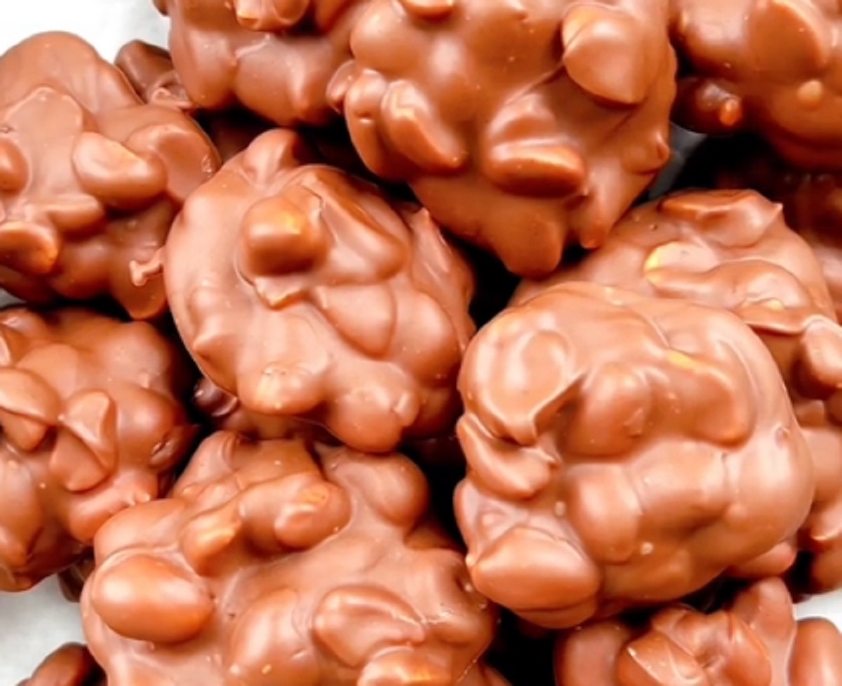 Recette: Arachides�au chocolat � la mijoteuse.