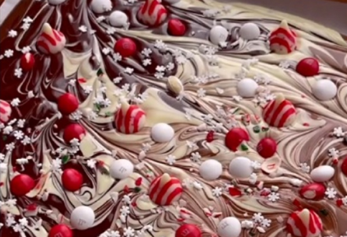 Recette: Plaque au chocolat du père Noël.