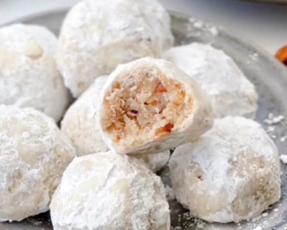 Recette: Boules de neige aux pacanes.