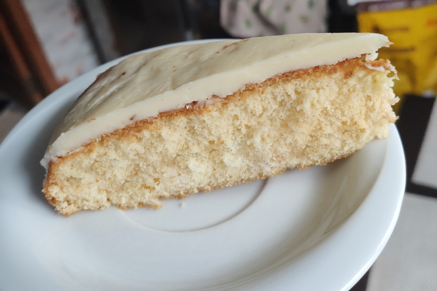 Recette : Gteau au sucre  la crme de maman.