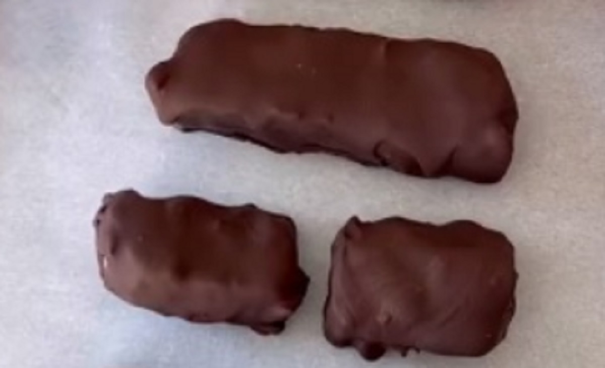 Recette: Barres de nougat chocolatées.