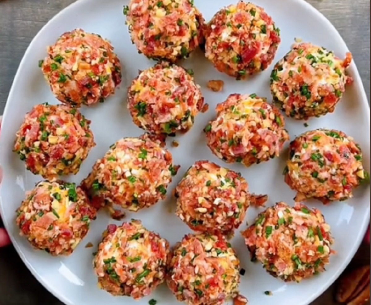 Recette: Minis boules de fromage spcial maman.