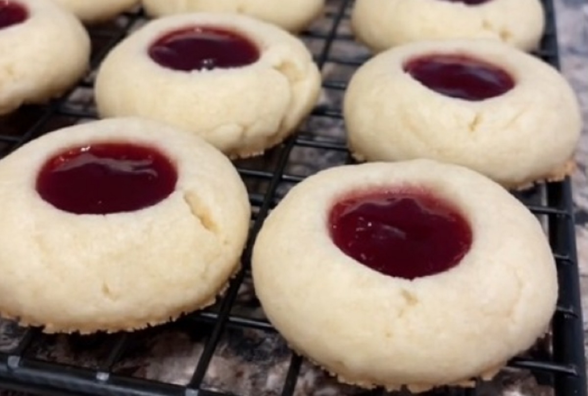 Recette: Biscuits  la gele de canneberges.