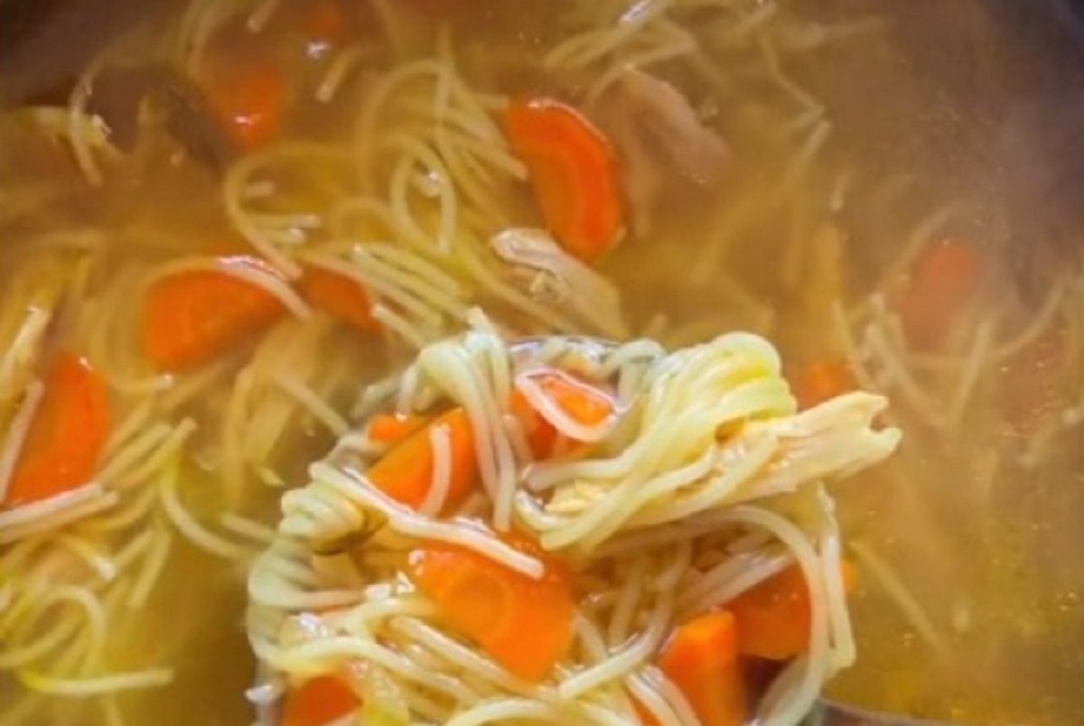 Recette: Soupe vermicelle de maman.