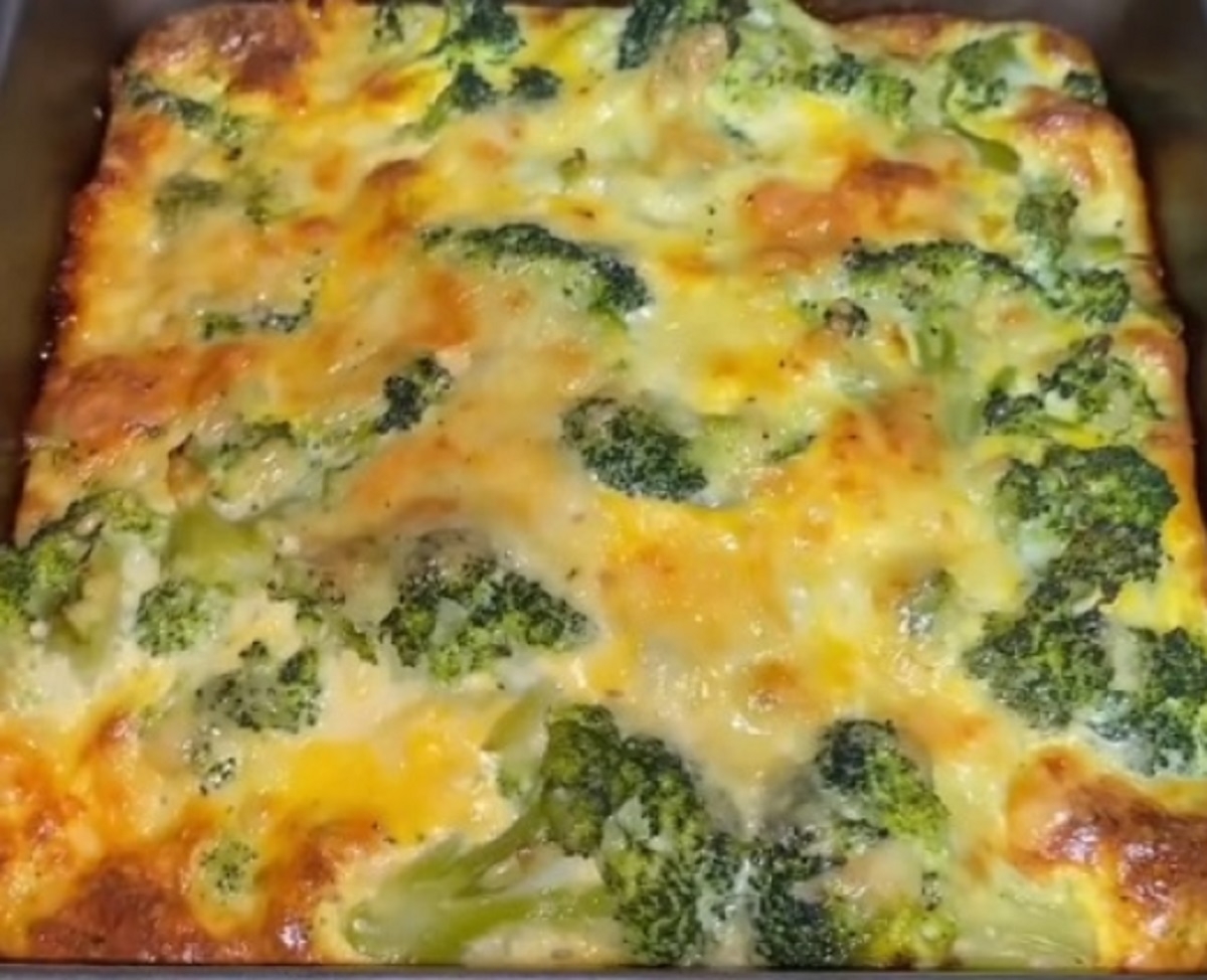 Recette: Quiche au brocoli pas de crote.