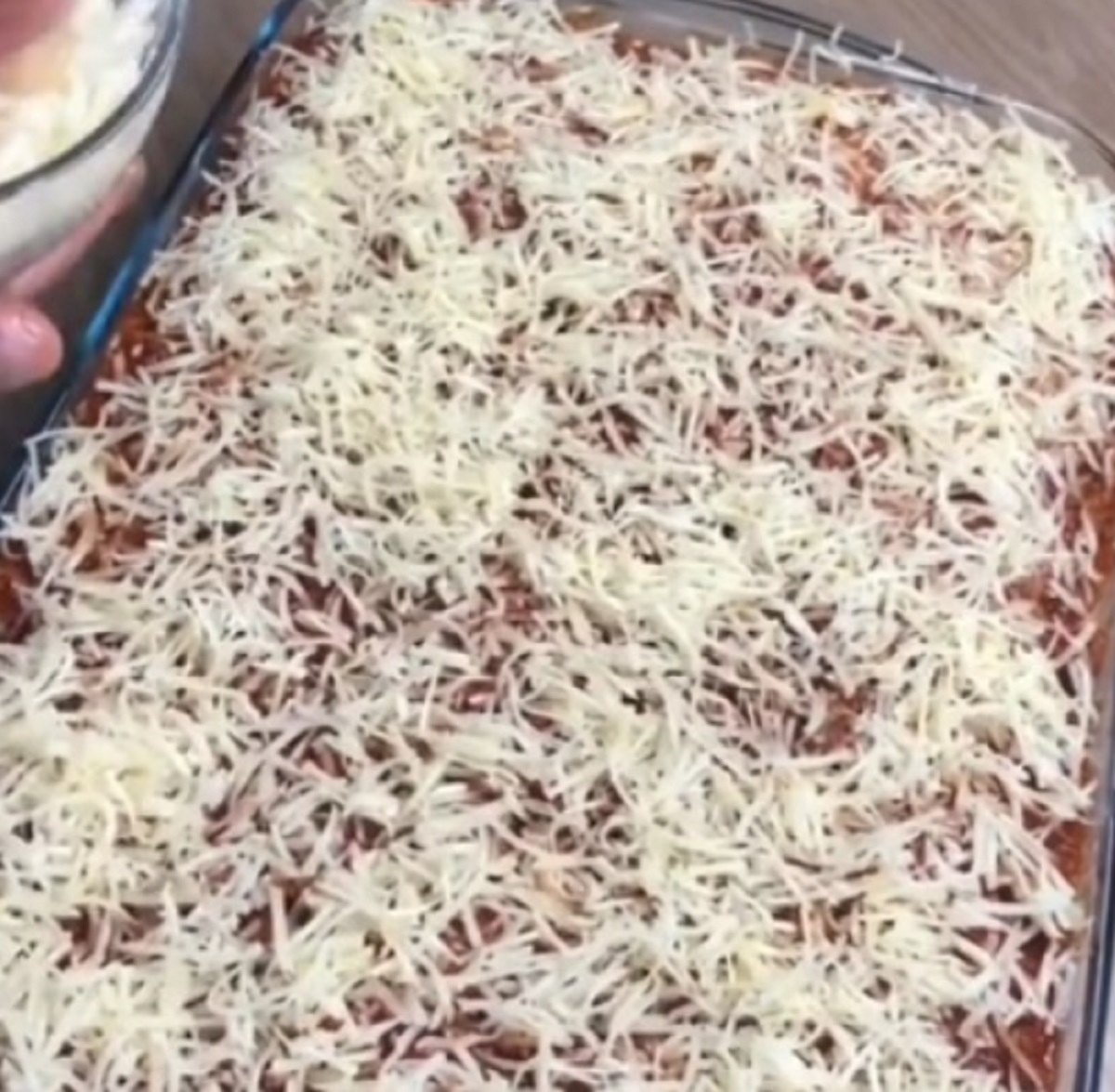 Recette: Gratin de spaghetti.