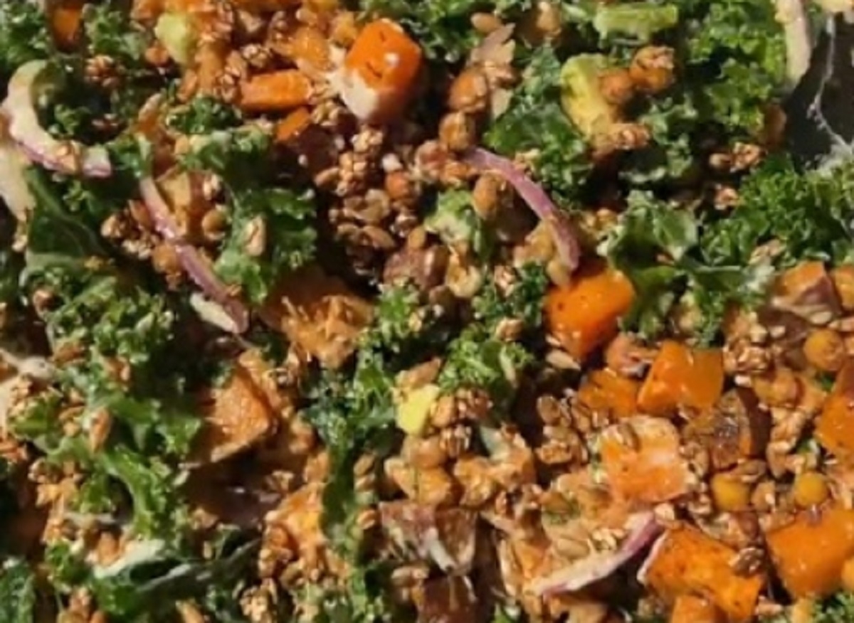 Recette: Salade repas.