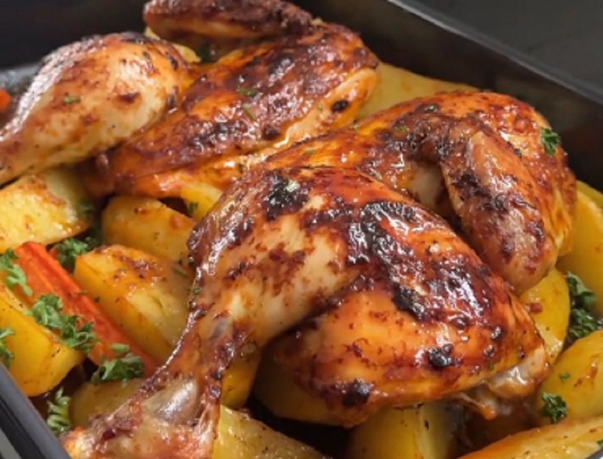 Recette: Pouletjuteux cuisson aufour.