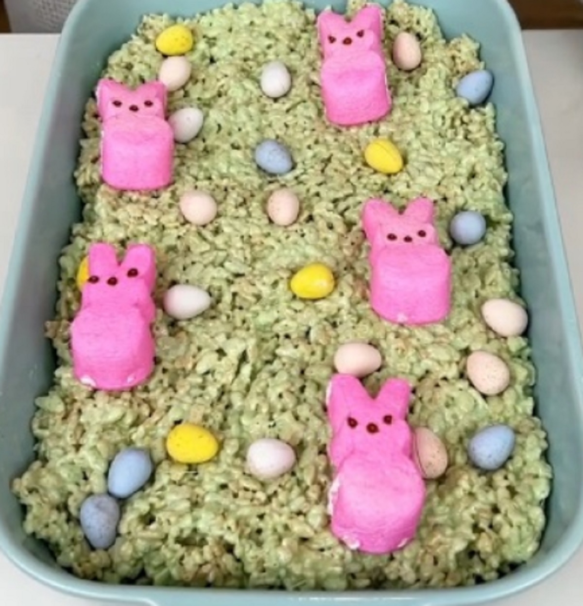 Recette: Rice Krispies au pouding de pistache