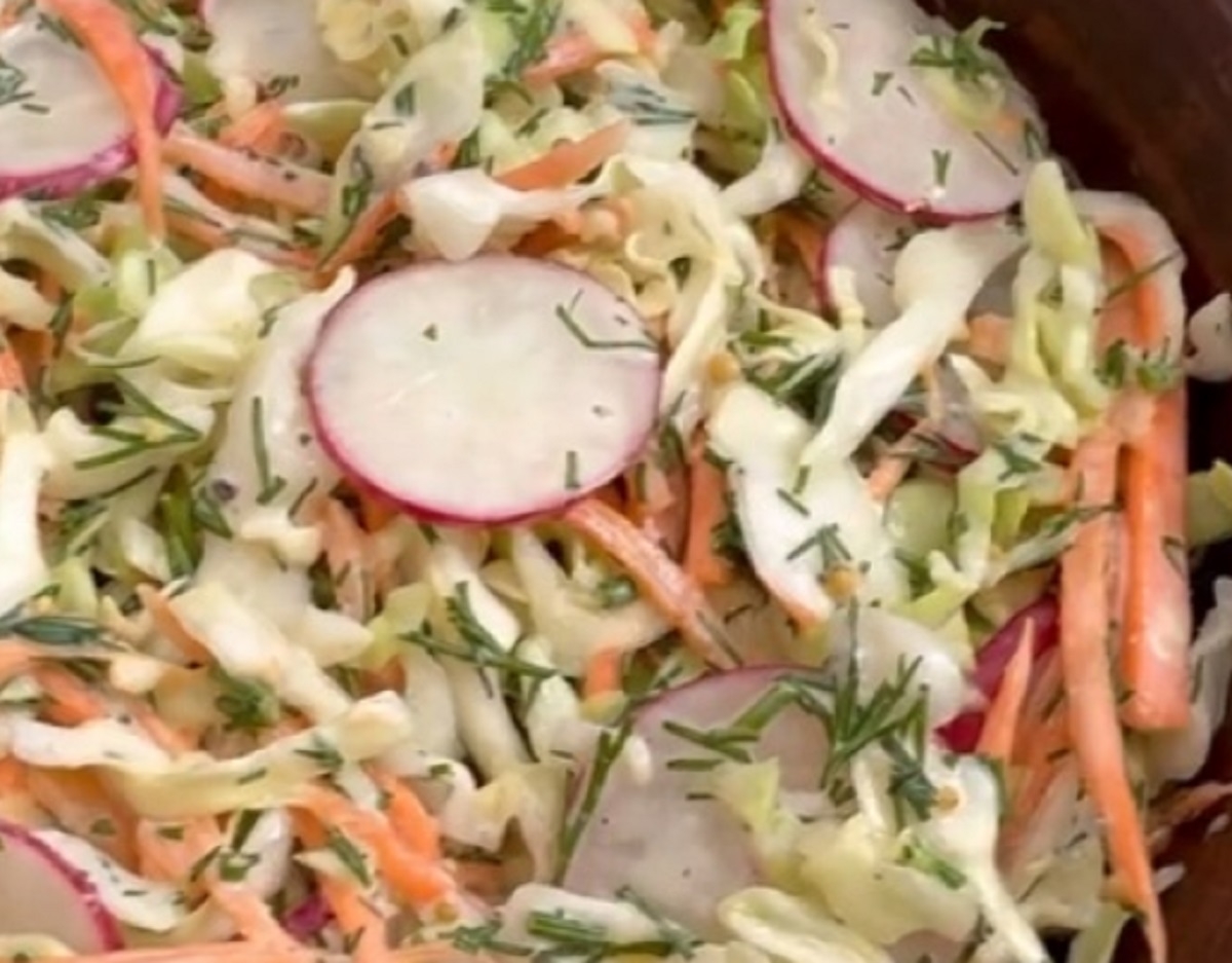 Recette: Salade de chou de maman.