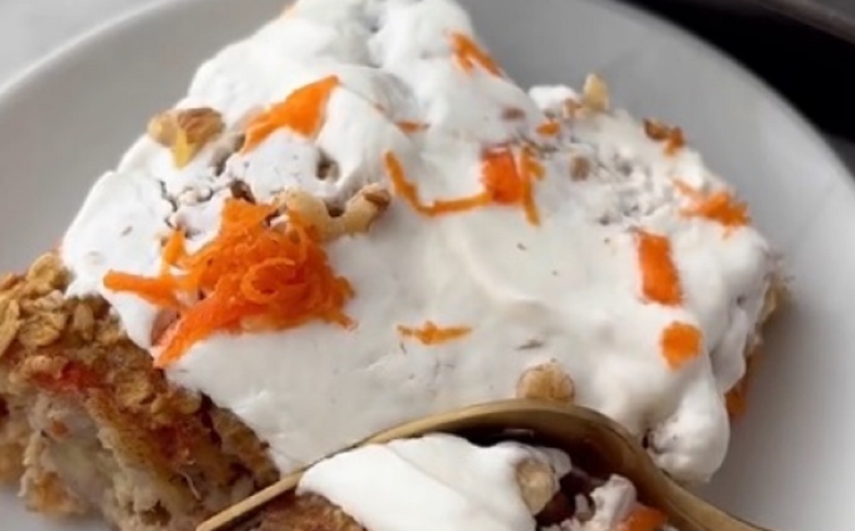 Recette: Gteau aux carottes et avoine.