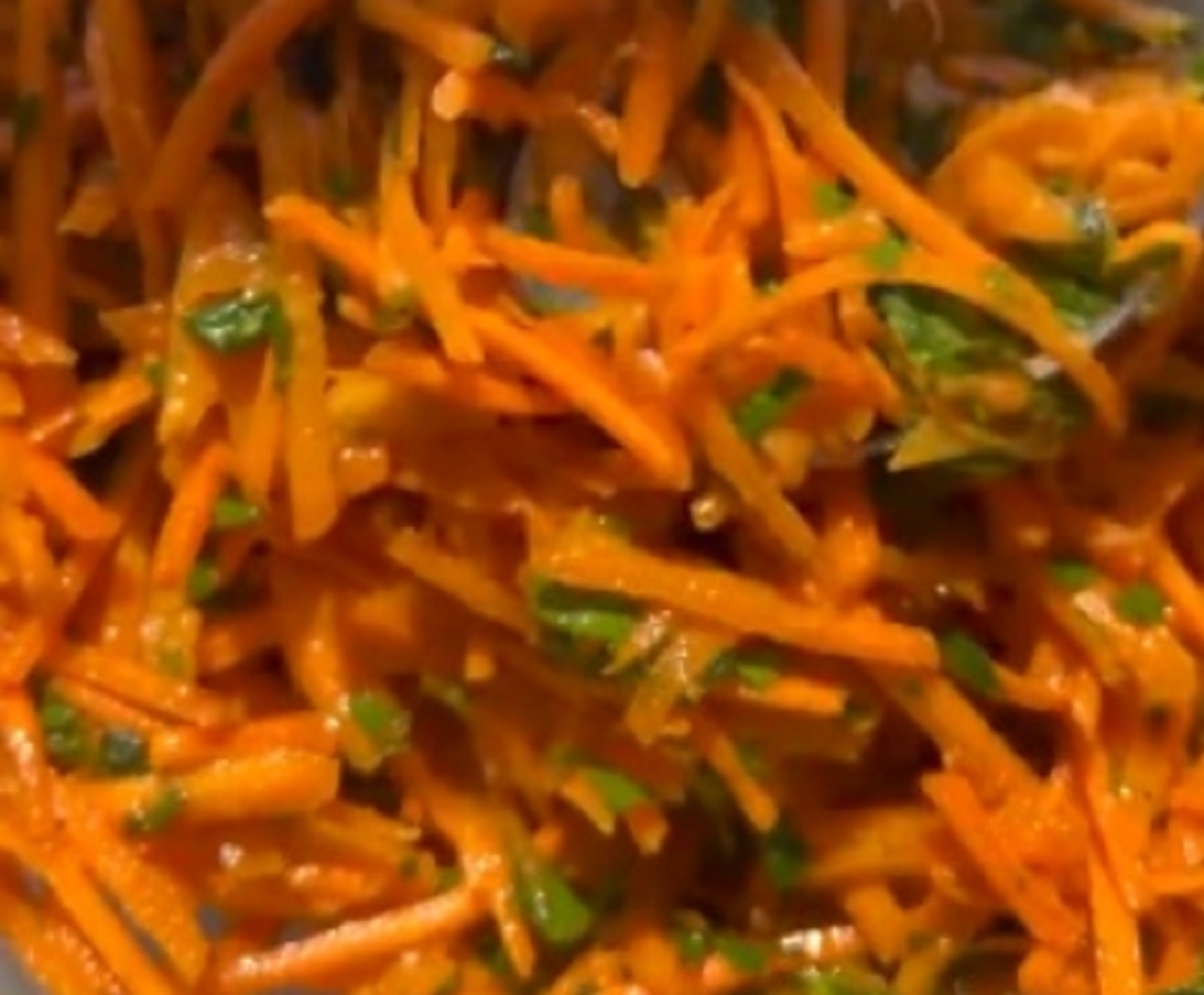 Salade de carottes.