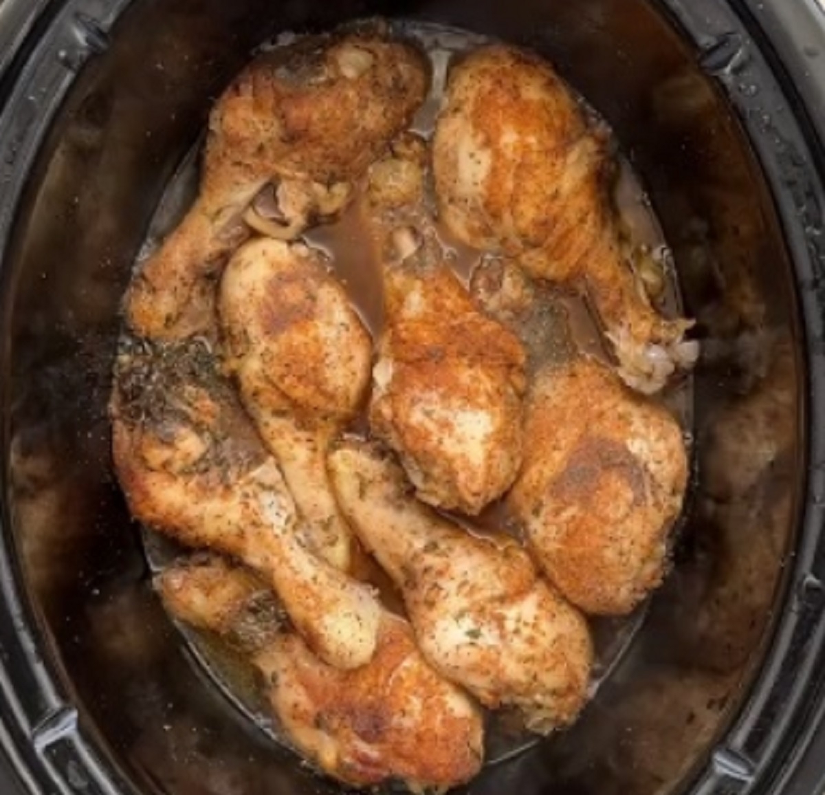 Recette: Pilons de poulet � la mijoteuse.