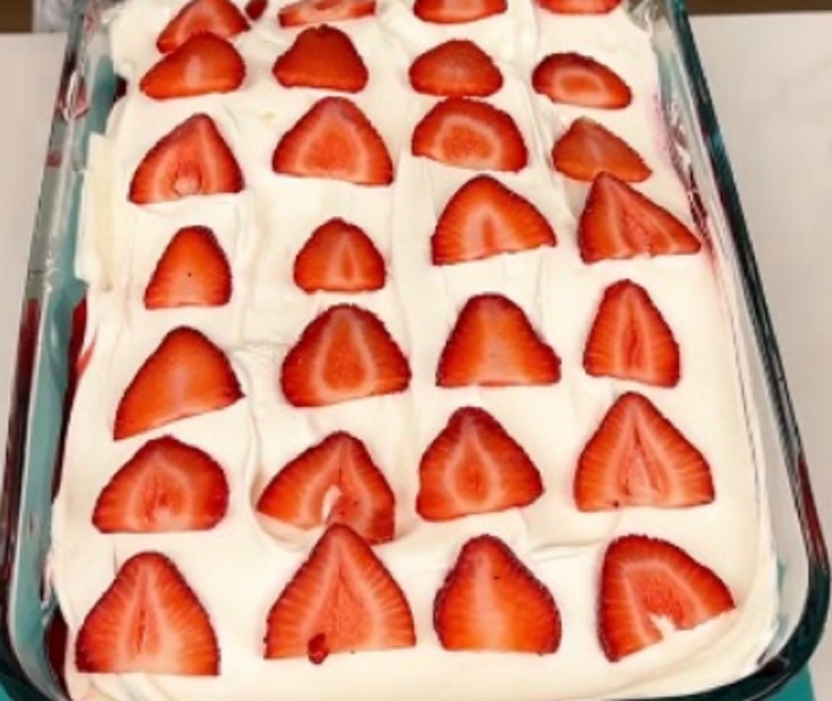 Recette: Dessert aux fraises facile.