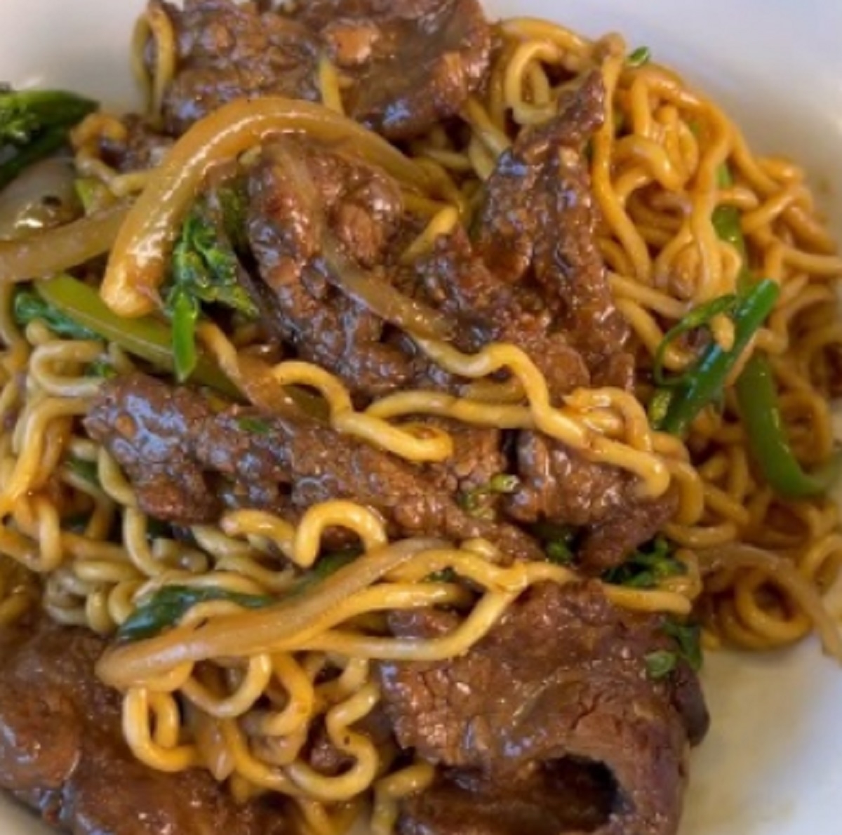 Recette: Ramen au boeuf.