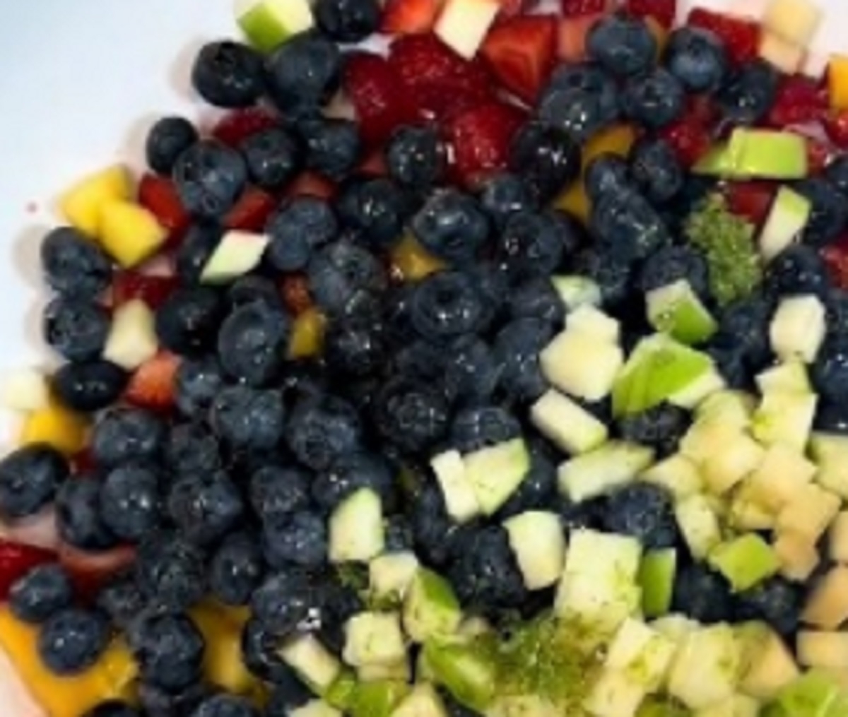 Recette: Salade de fruits.