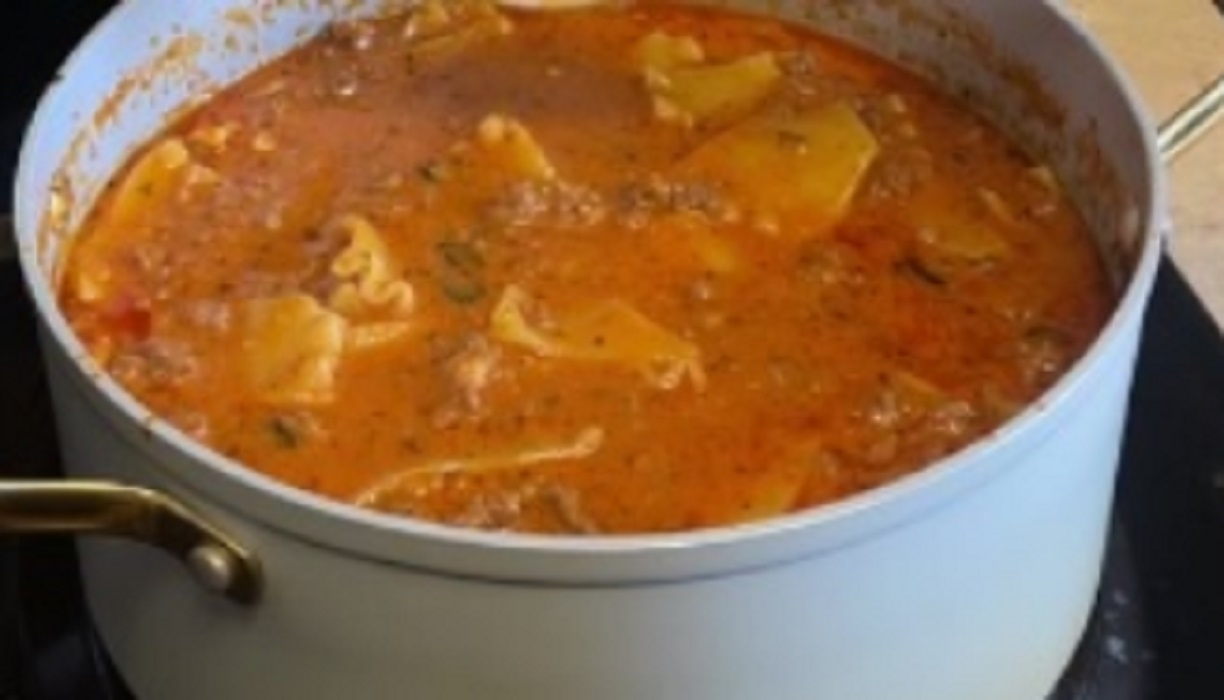 Recette: Casserole de lasagne.