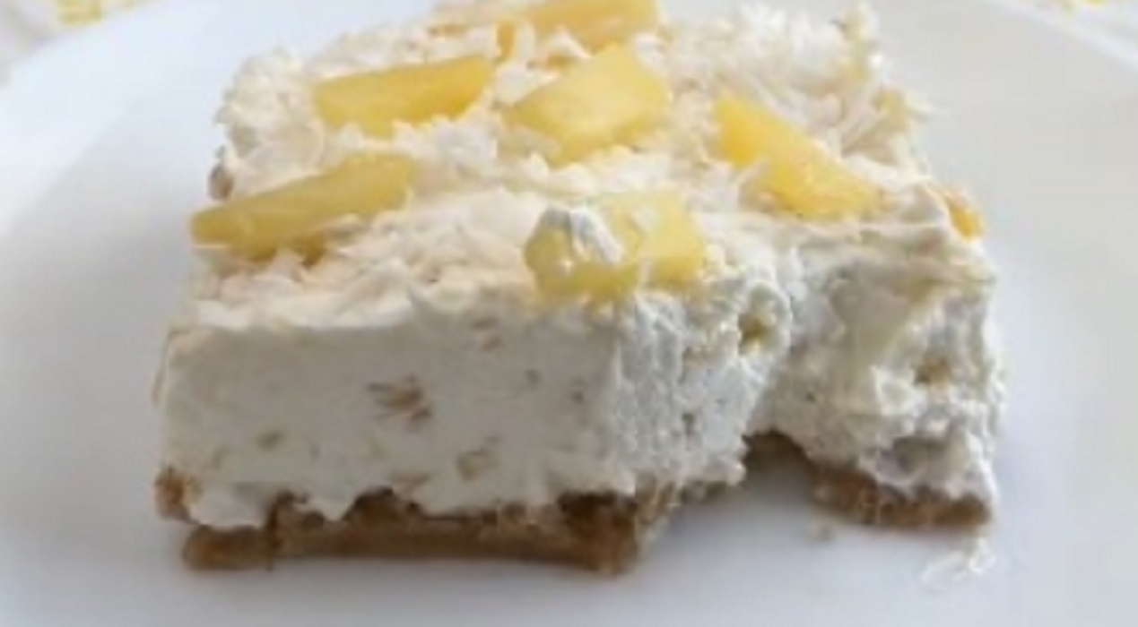 Recette: Gteau froid  l'ananas.
