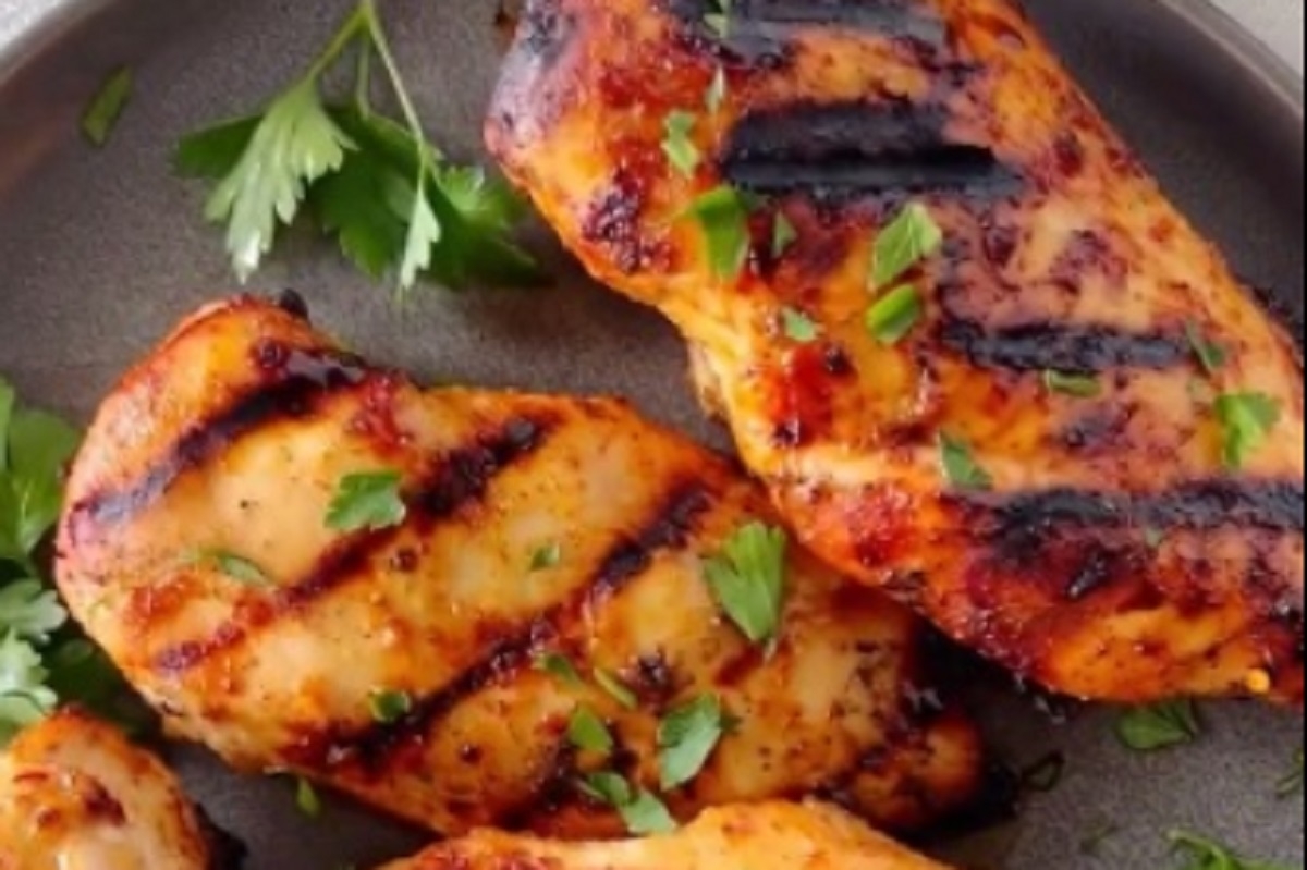 Recette: Marinade sucr�e pour le poulet ou le porc.