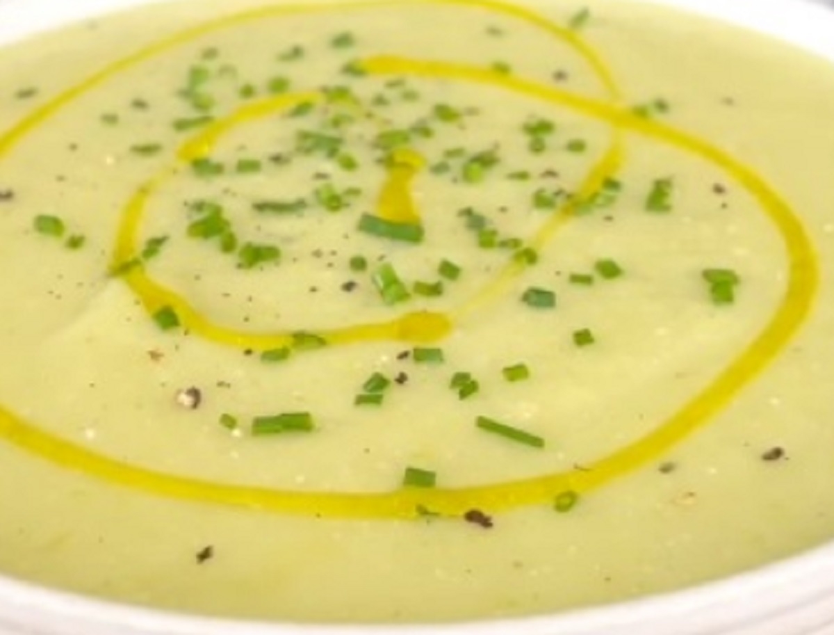Recette: Potage de pommes de terre.