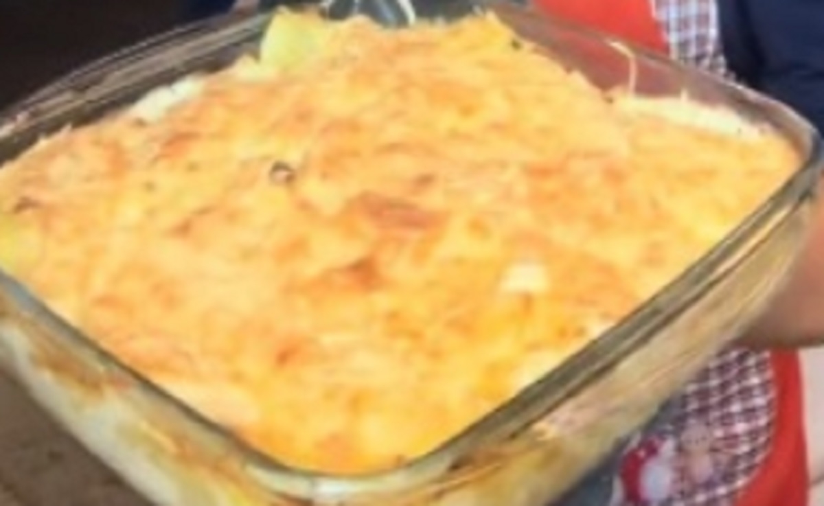 Recette: Gratin de pommes de terre spcial.