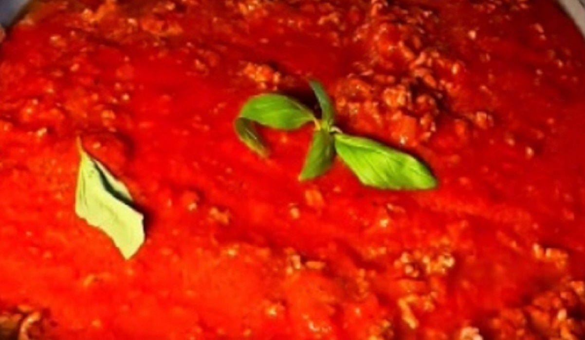 Recette: Sauce  manicotti au boeuf.