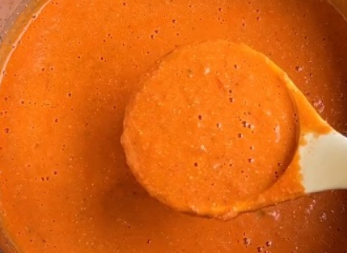 Recette: Soupe crmeuse aux tomates.