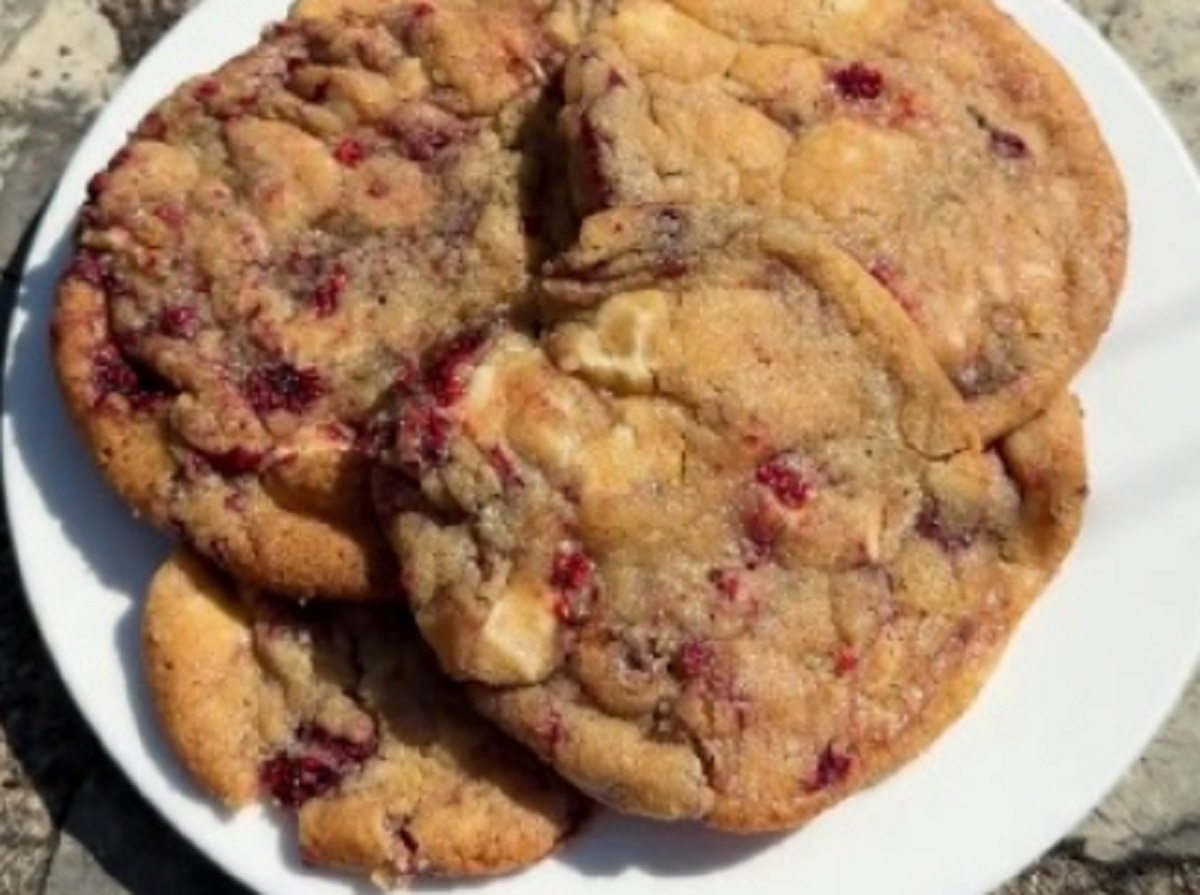 Recette: Biscuits aux framboises.