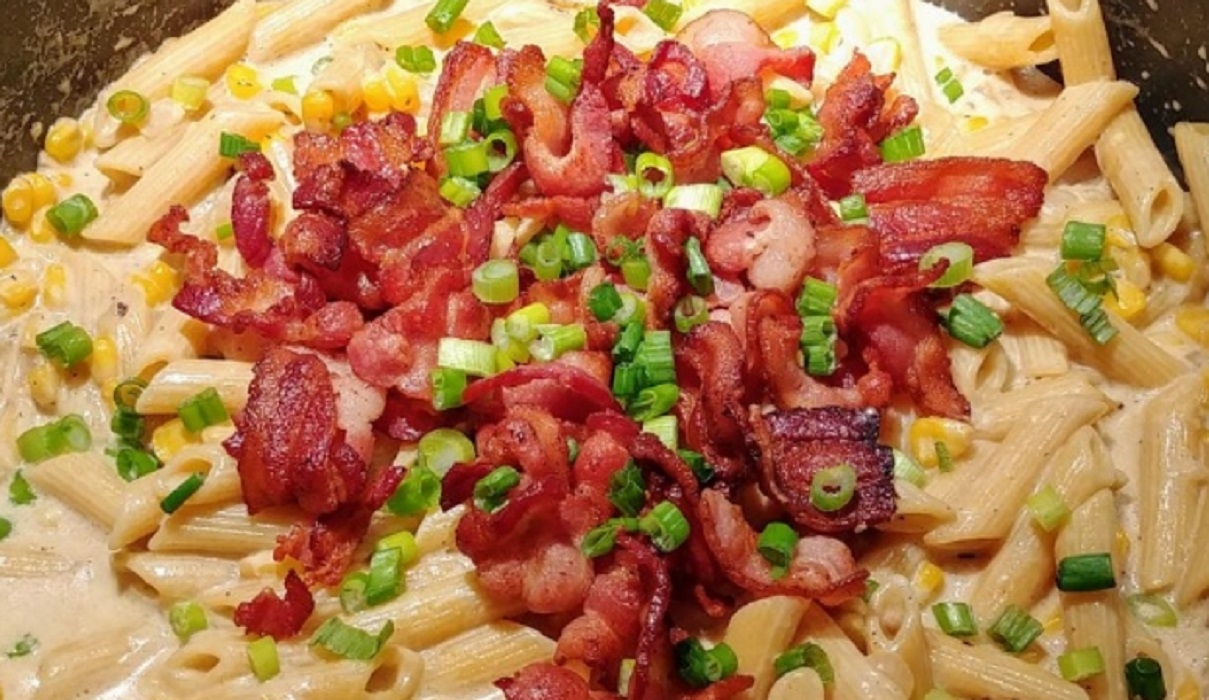 Recette: Ptesau bacon et mas.