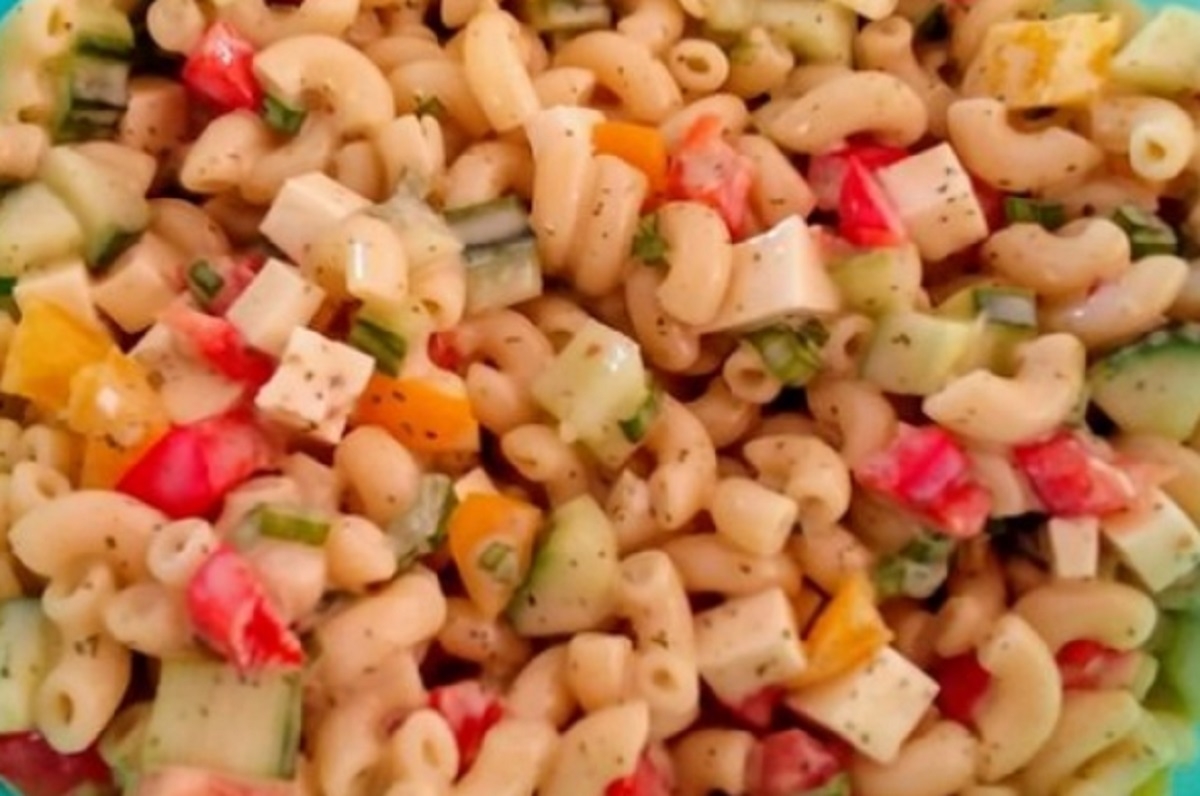 Recette: Salade aux macaronis.