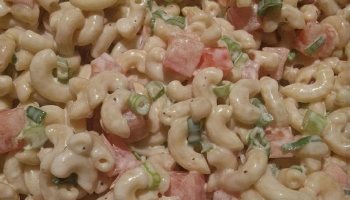 Recette: Salade de macaronis crmeuse.