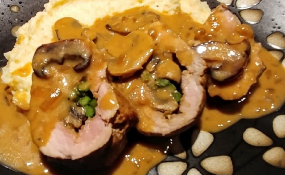 Recette: Filet de porc farcis pur dlice.