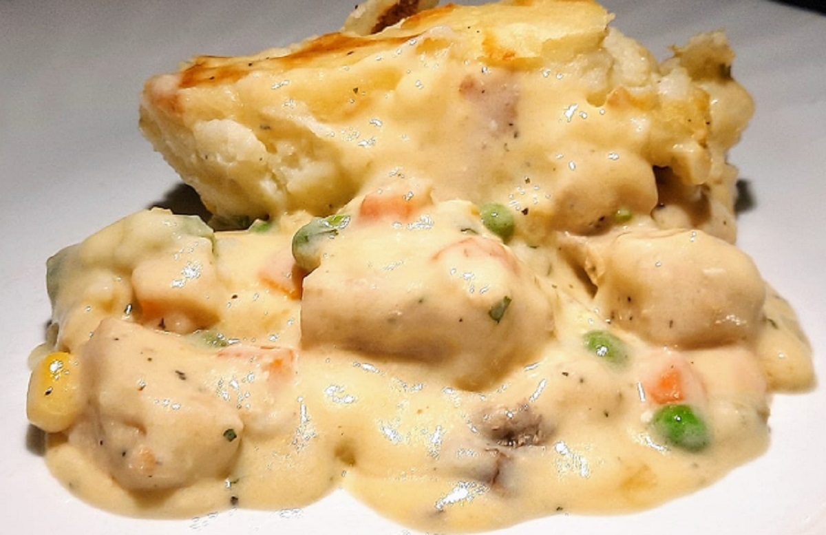 Recette: Pt pas de crote  la poitrine de poulet.