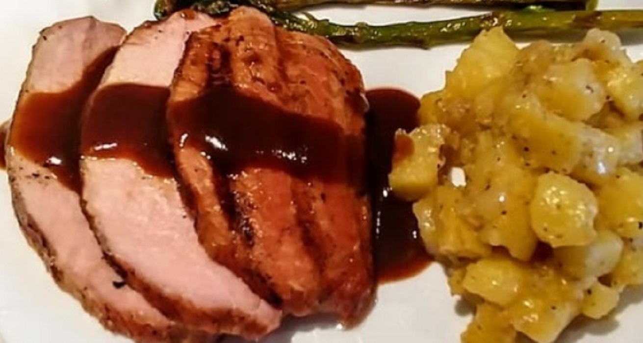 Recette: Longe de porc dijon et rable