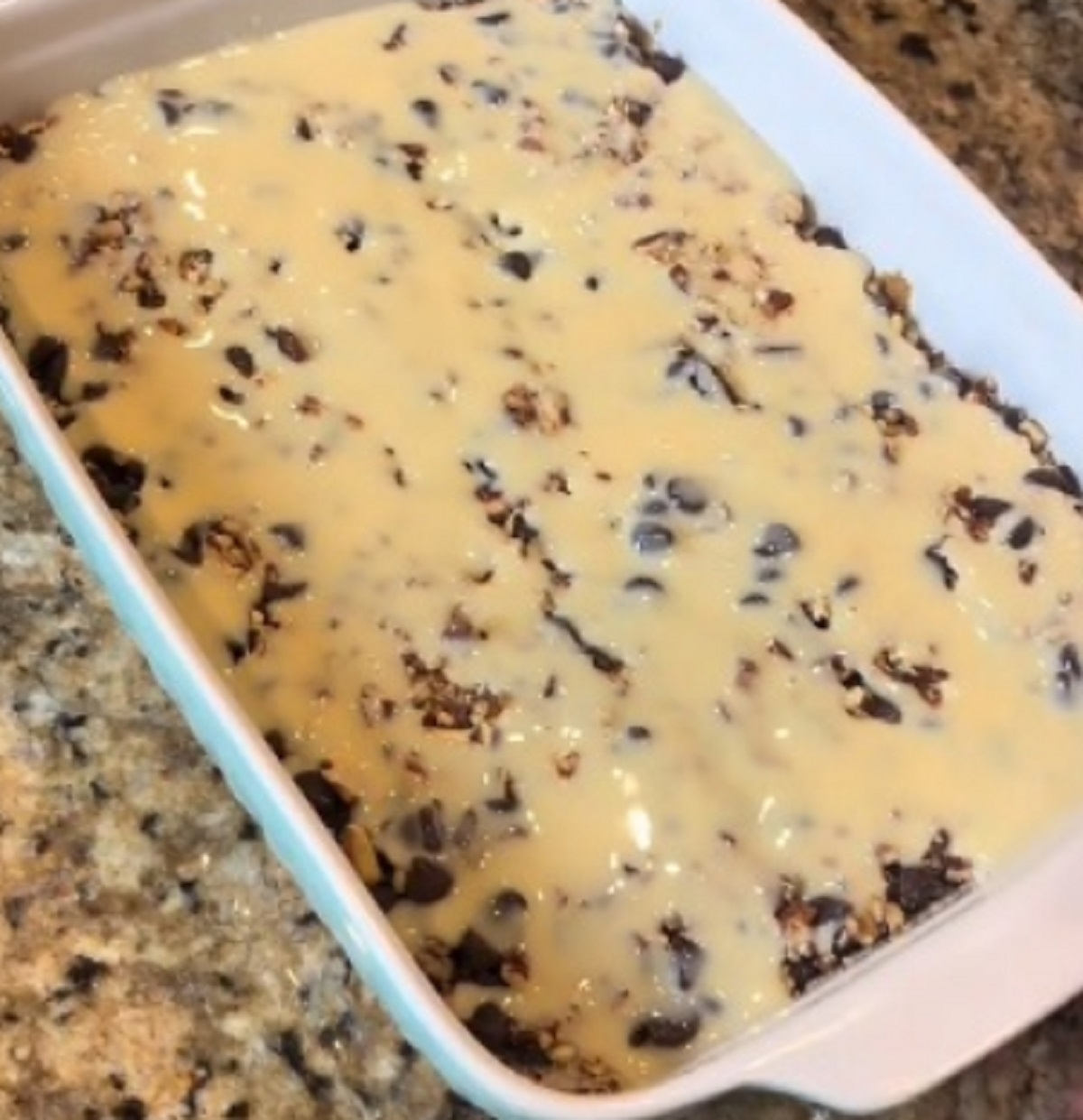 Recette: D�lice au choco et lait eagle brand.