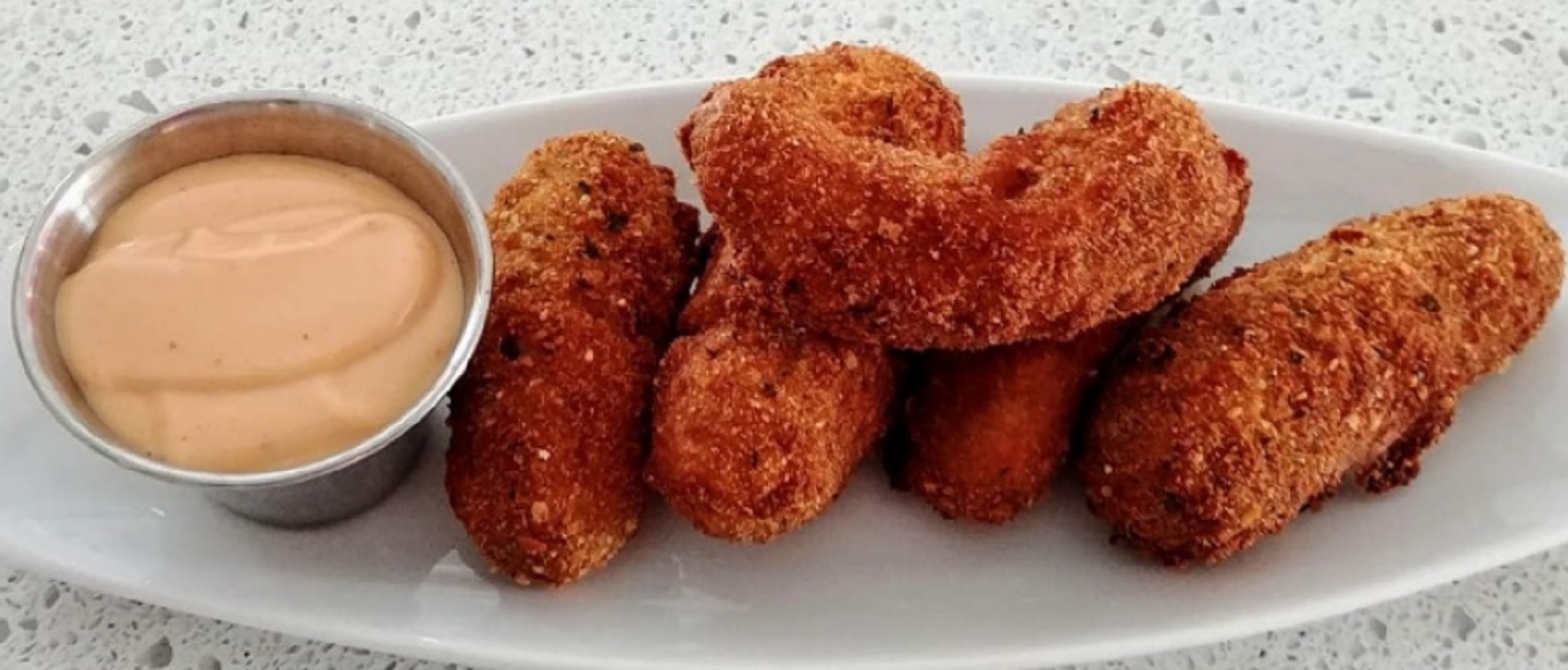 Recette: Cornichons frits.