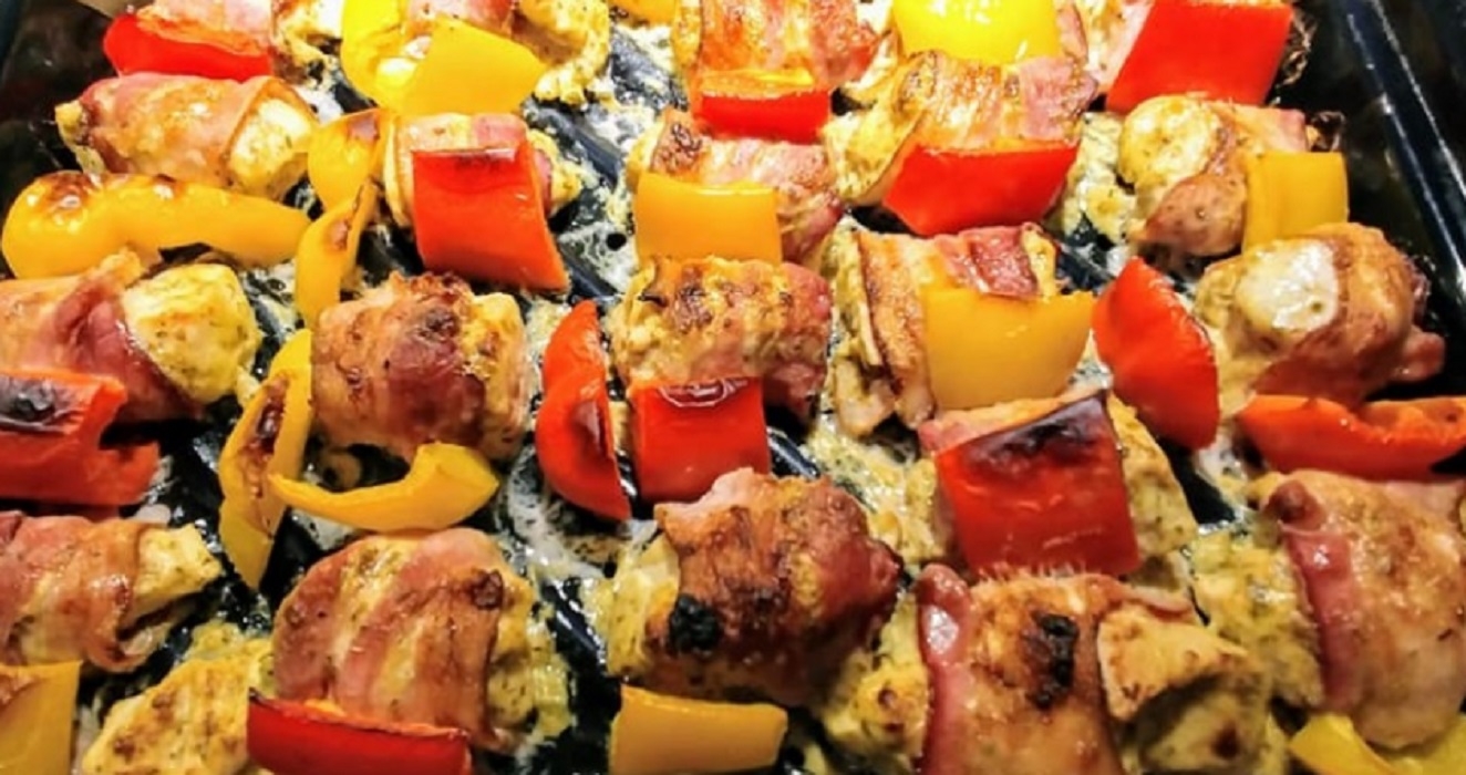 Recette: Marinade grecque pour brochettes de poulet.