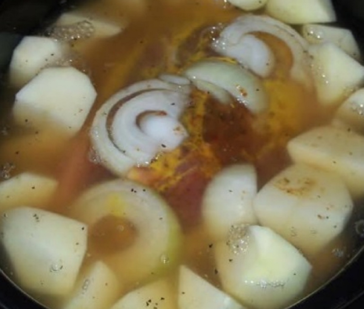 Recette: Jambon au four de base.