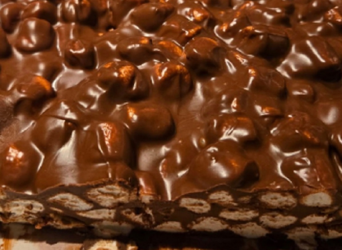 Recette: Carrs  la guimauve et chocolat facile.