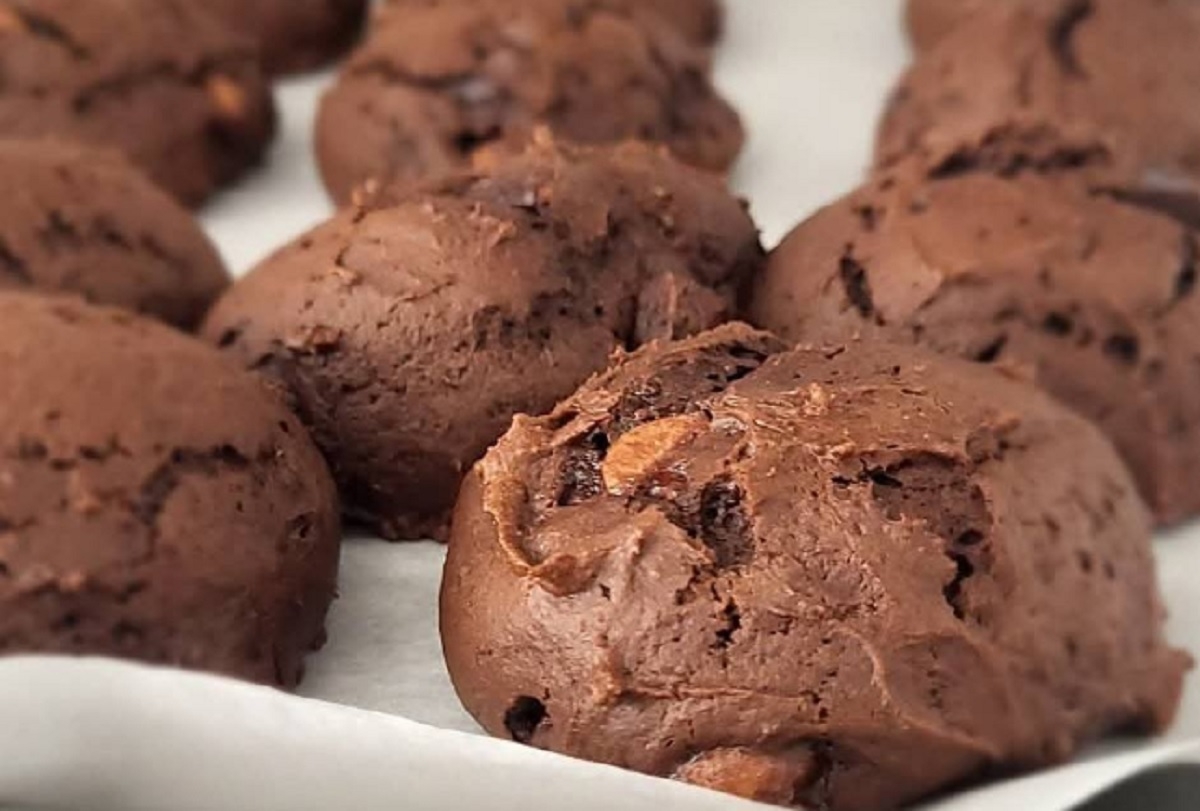 Recette: Galettes au chocolat top d�lice.