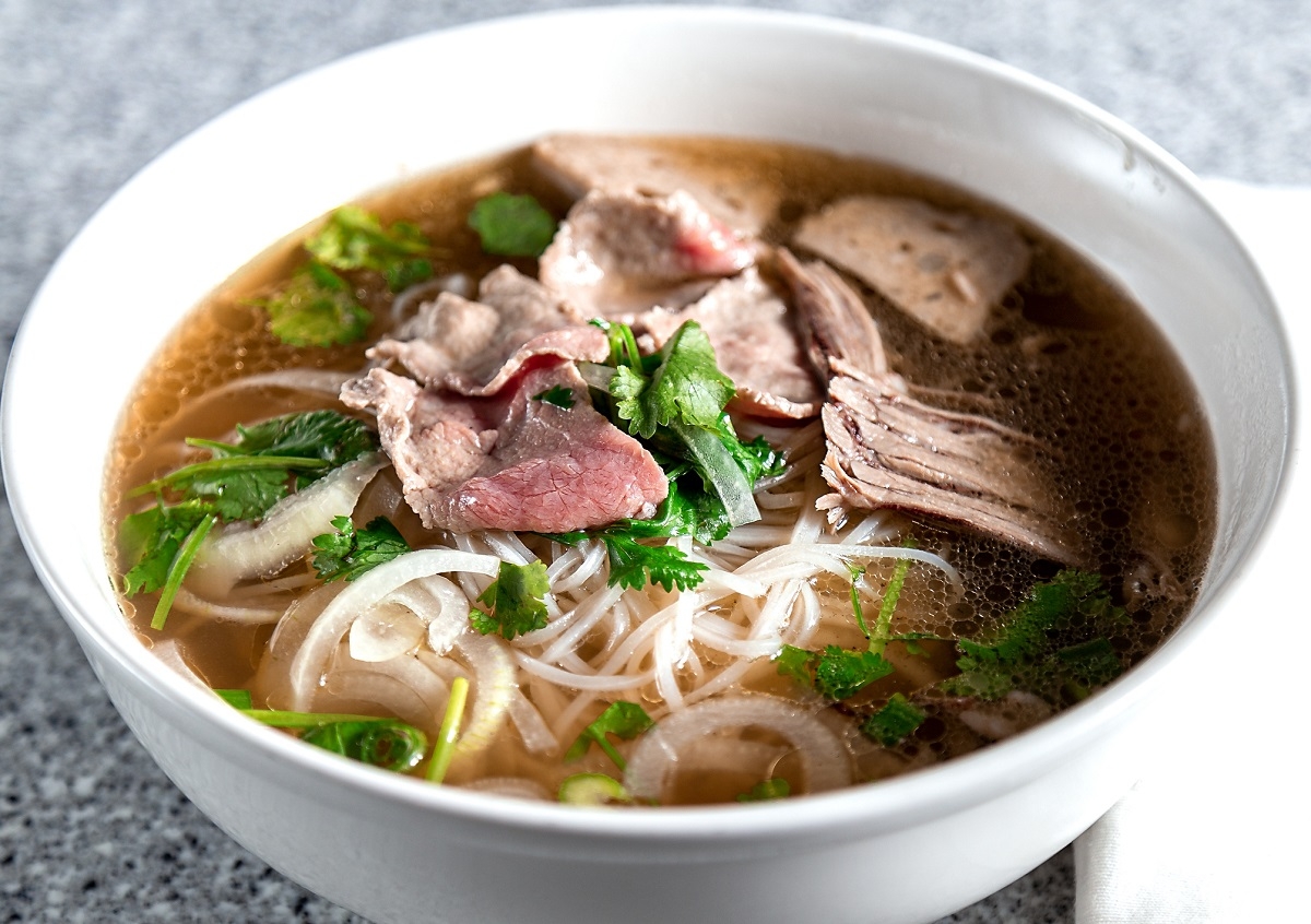 Recette: Soupe tonkinoise au boeuf.