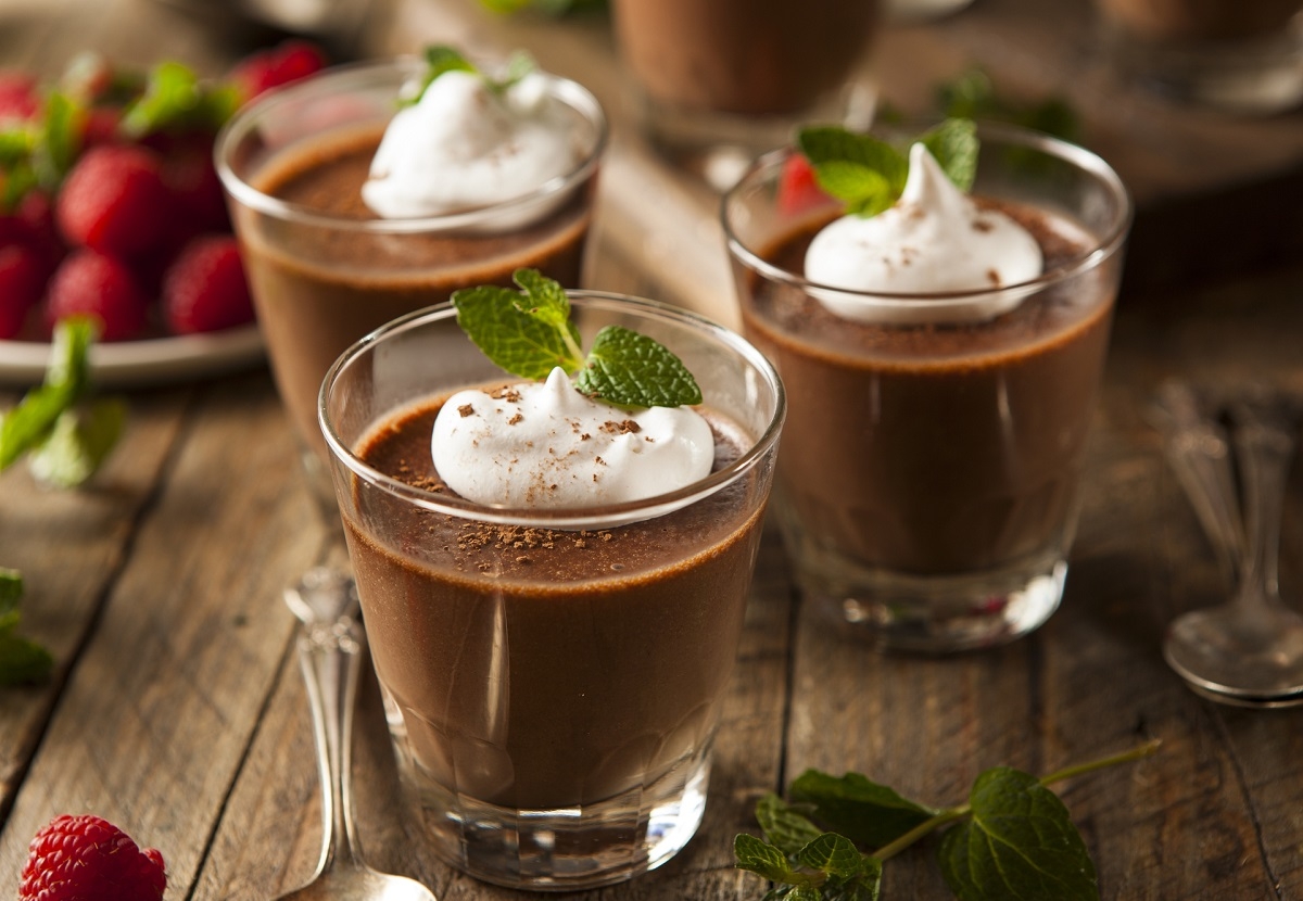 Recette: Mousse au chocolat pour adulte.