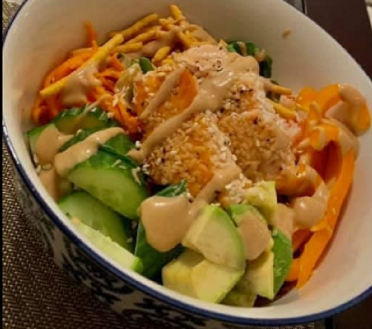 Recette: Bol de saumon spcial maman.