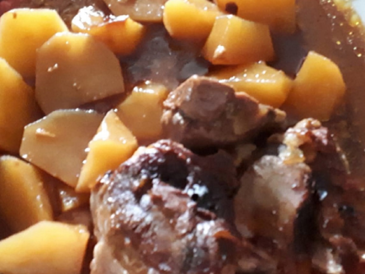 Recette: R�ti de porc de ma voisine.