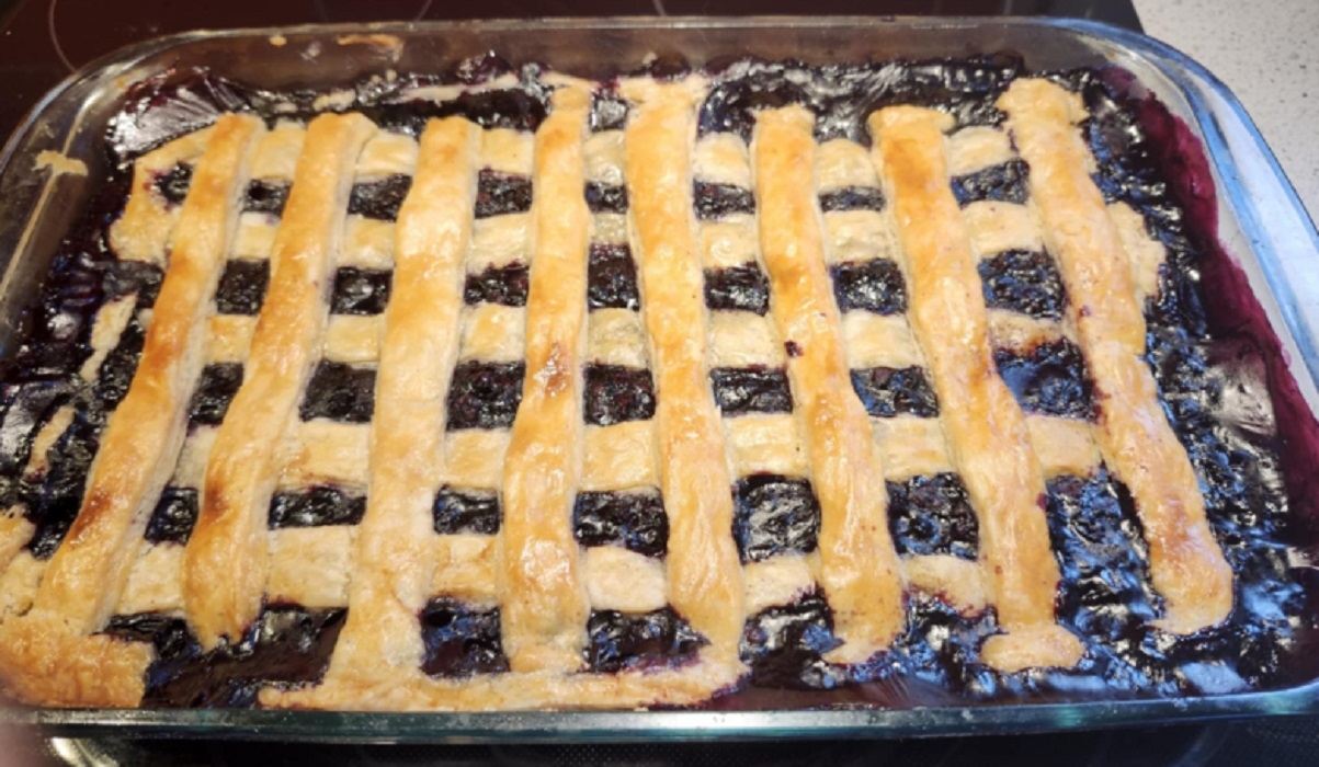 Recette: Trottoir aux bleuets de maman.