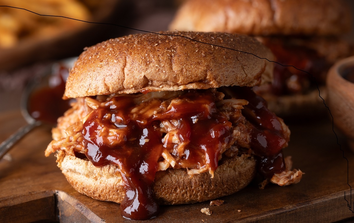 Recette: Poulet effiloch BBQ.