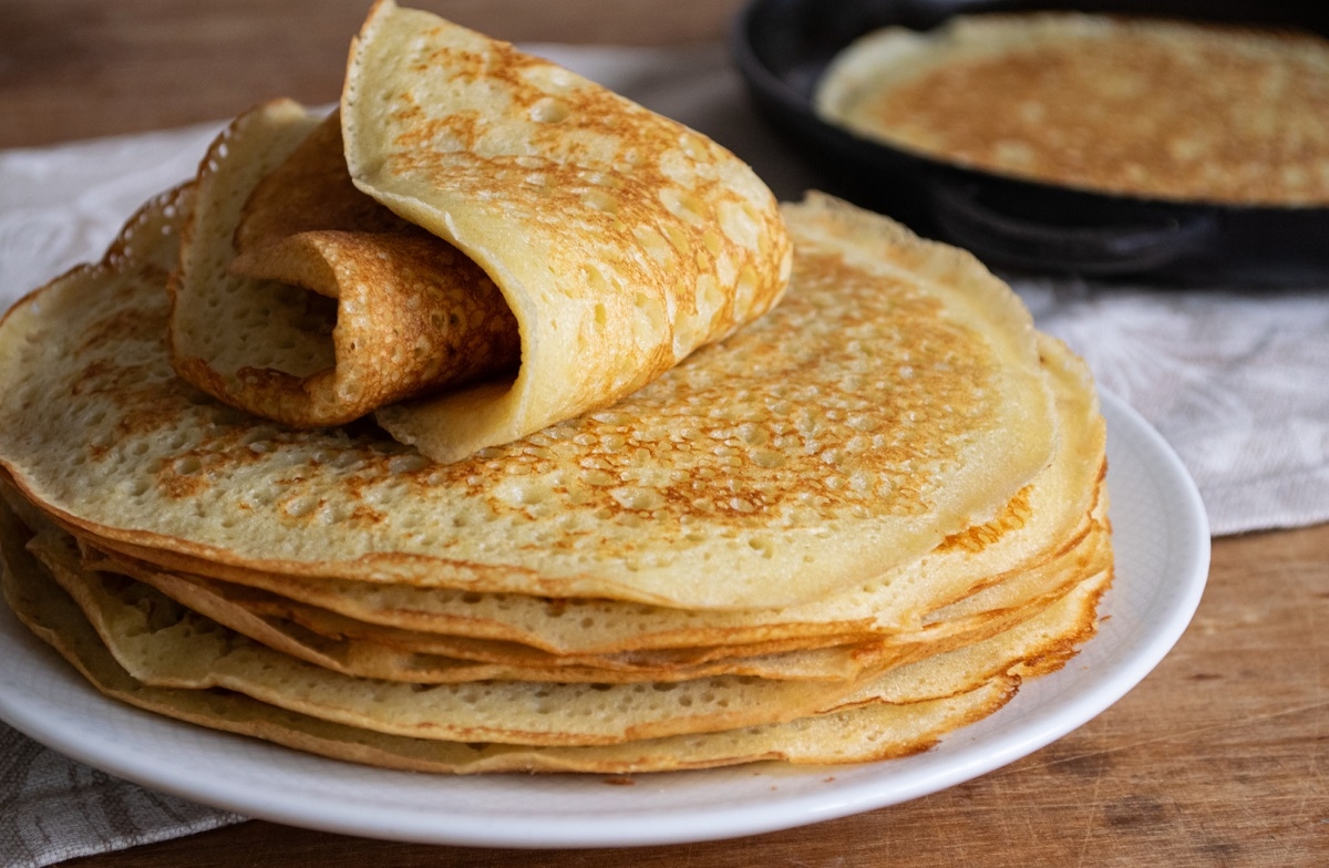 Recette: Crpes minces de maman.