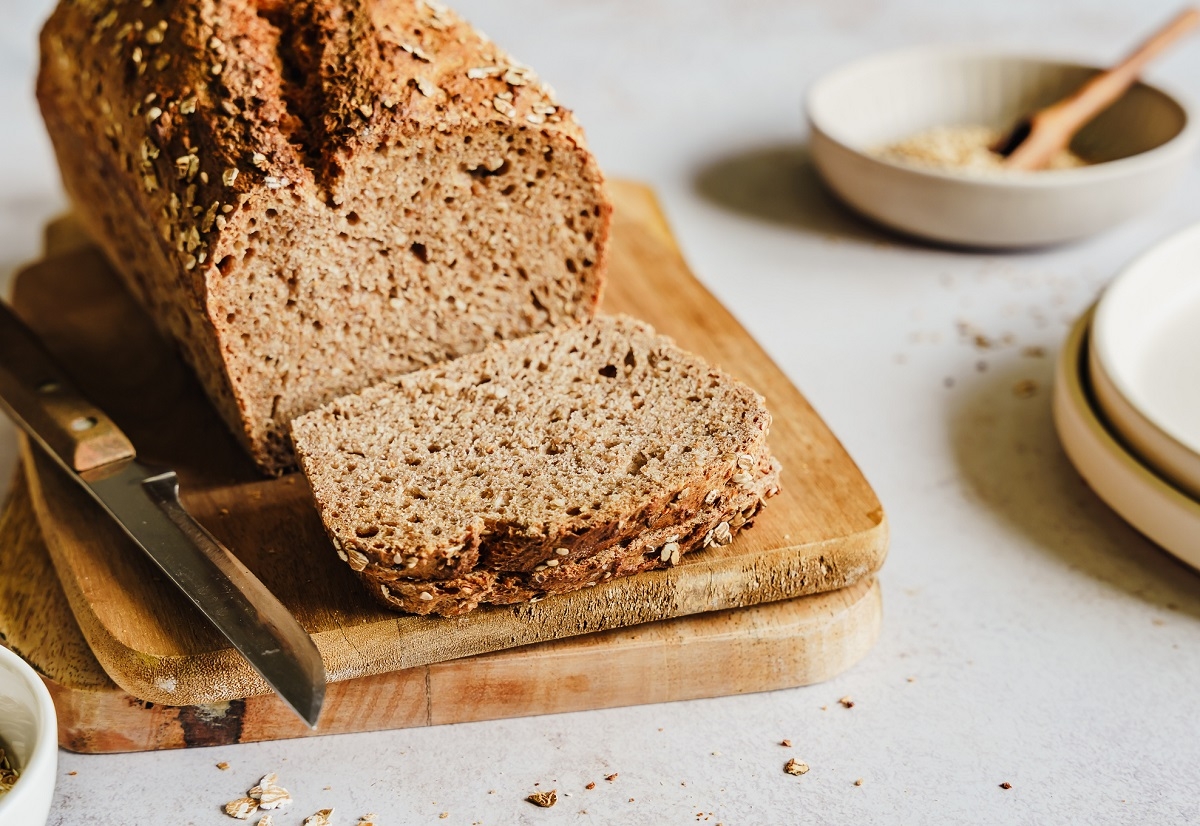 Recette: Pain au graine de ssame et flocon d'avoine.
